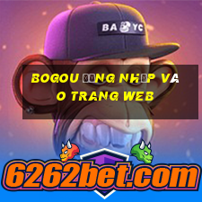 BOGou Đăng nhập vào trang web