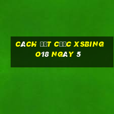 Cách đặt cược XSBINGO18 ngày 5