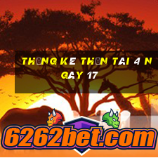 Thống kê thần tài 4 ngày 17