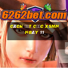 Cách đặt cược XSMN ngày 11