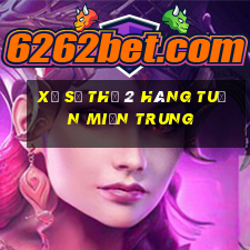 xổ số thứ 2 hàng tuần miền trung