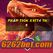 Phân tích XSTT4 Thứ 5