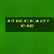 kết quả xổ số Đà Lạt thứ hai