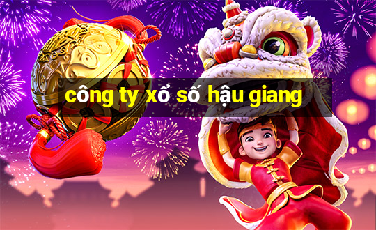 công ty xổ số hậu giang