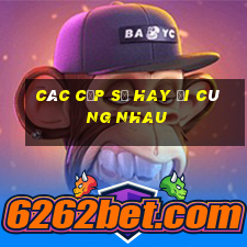 các cặp số hay đi cùng nhau