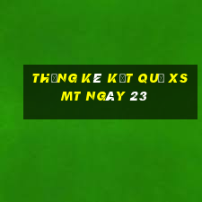 THỐNG KÊ KẾT QUẢ XSMT ngày 23