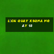 Lịch quay XSQNA ngày 18