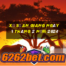 xổ số an giang ngày 1 tháng 2 năm 2024