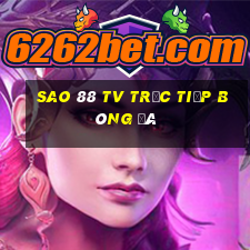 sao 88 tv trực tiếp bóng đá