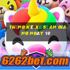 Thống kê Xổ Số an giang ngày 10