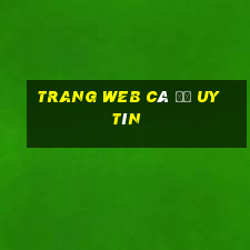 trang web cá độ uy tín