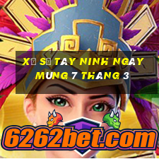 xổ số tây ninh ngày mùng 7 tháng 3