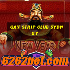 gay strip club sydney