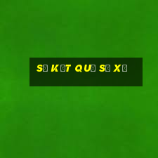 số kết quả số xổ