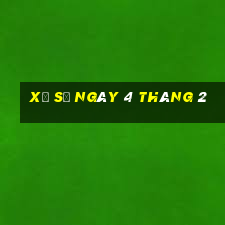 xổ số ngày 4 tháng 2