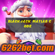 blackjack matlab code