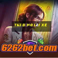 thi bằng lái xe