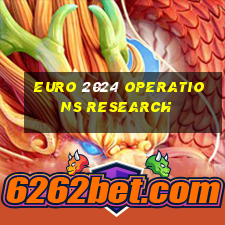 euro 2024 operations research