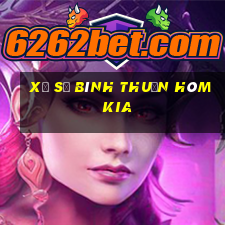 xổ số bình thuận hôm kia