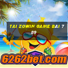 Tai Zowin Game Bài 789