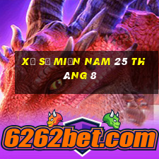 xổ số miền nam 25 tháng 8