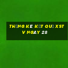 THỐNG KÊ KẾT QUẢ XSTV ngày 28