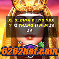 xổ số bình dương ngày 12 tháng 11 năm 2024