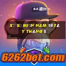 xổ số miền nam 10 tây tháng 6