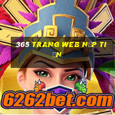 365 trang web nạp tiền