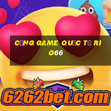 cổng game quốc tế rio66