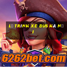 lộ trình xe bus hà nội