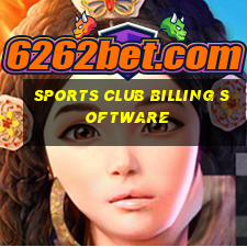 sports club billing software