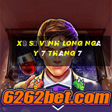 xổ số vĩnh long ngày 7 tháng 7