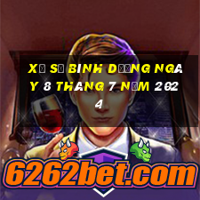 xổ số bình dương ngày 8 tháng 7 năm 2024