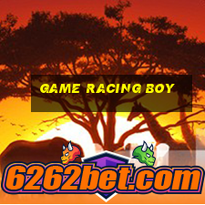 game racing boy