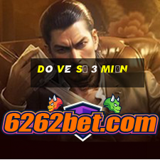 dò vé số 3 miền