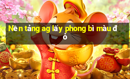 Nền tảng ag lấy phong bì màu đỏ