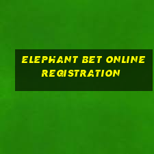 elephant bet online registration