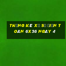 Thống kê Xổ Số điện toán 6x36 ngày 4