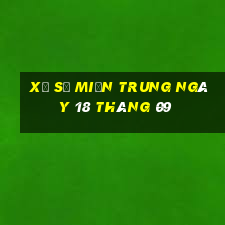 xổ số miền trung ngày 18 tháng 09