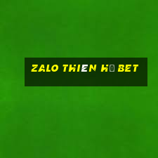 zalo thiên hạ bet