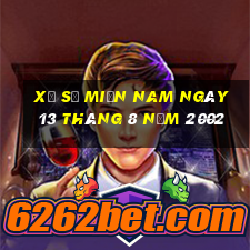 xổ số miền nam ngày 13 tháng 8 năm 2002