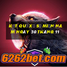 kết quả xổ số miền nam ngày 30 tháng 11