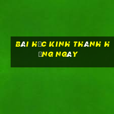 bài học kinh thánh hằng ngày