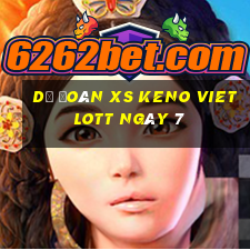 Dự đoán XS Keno Vietlott ngày 7