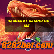 baccarat casino game