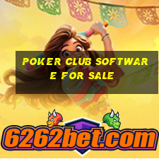 poker club software for sale