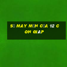 số may mắn của 12 con giáp