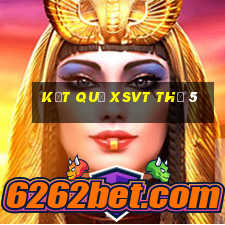 Kết quả XSVT Thứ 5