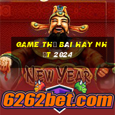 game thẻ bài hay nhất 2024